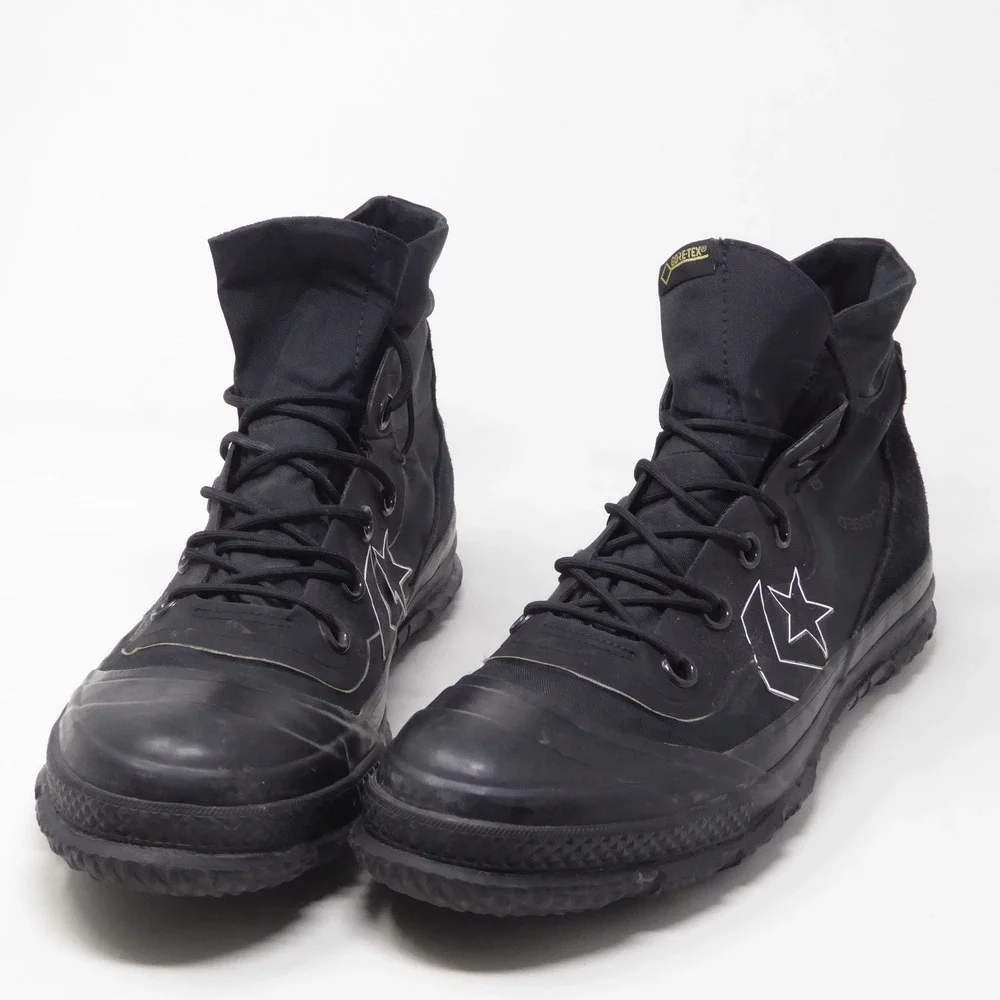 Converse Mens MC18 Fastbreak High Top Black Gore-Tex Waterproof Sneakers 11.5